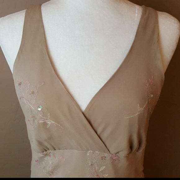 Jonathan Martin - Romantic Silk Layered Dress - Picture 3 of 4